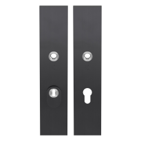 GPF9318.P1 security plates with cylinder pulling protection