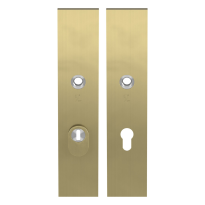 GPF9318.P4 security plates with cylinder pulling protection 
