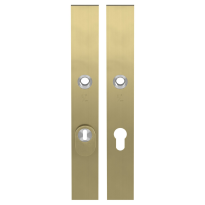 GPF9338.P4 security plates with cylinder pulling protection