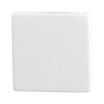 GPF9388.60 square security rose outside 54 mm SKG*** white