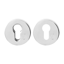GPF9391.49 round security rose 54 mm SKG*** stainless steel polished