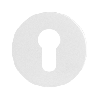 GPF9392.60 round security rose inside 54 mm SKG*** with cylinder pulling white