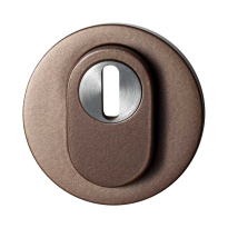 GPF9392.A2.O199 Bronze blend round security rose outside with cylinder pulling protection