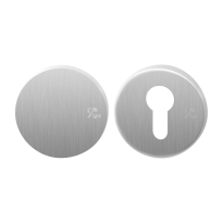 GPF9393.09 round security rose 54 mm SKG*** stainless steel brushed