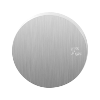 GPF9393.09 round security rose outside 54 mm SKG*** stainless steel brushed