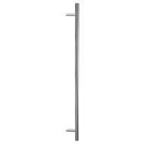 GPF9660.K1 GPF15 pull handle satin stainless steel cranked 25x350/300mm bracket 22mm