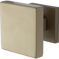 GPF9825.A4 Champagne blend square entrance knob 70x70 mm