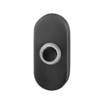 GPF9826.04P1 Doorbell oval 70x32x10 mm PVD anthracite