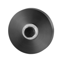 GPF9826.09P1 Doorbell round 50x8 mm PVD anthracite