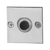 GPF9826.48 Doorbell square 50x50x2 mm polished stainless steel