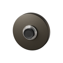 GPF9826.A1.1100 Round doorbell 50x8 mm Dark blend