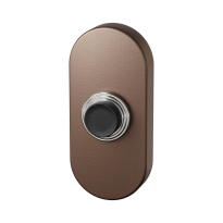 GPF9826.A2.1104 Oval doorbell 70x32x10 mm Bronze blend