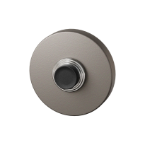 GPF9826.A3.1100 Round doorbell 50x8 mm Mocca blend
