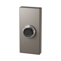 GPF9826.A3.1101 Rectangular doorbell 70x32x10 mm Mocca blend