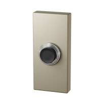 GPF9826.A4.1101 Rectangular doorbell 70x32x10 mm Champagne blend