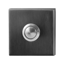 GPF9827.02P1 Doorbell square 50x50x8 mm PVD anthracite
