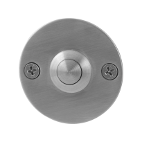 GPF9827.06 Doorbell round 50x2 mm satin stainless steel