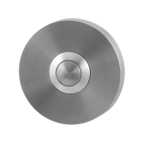 GPF9827.09 Doorbell round 50x8 mm satin stainless steel