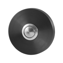 GPF9827.09P1 Doorbell round 50x8 mm PVD anthracite