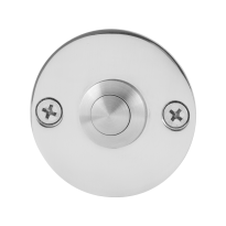 GPF9827.46 Doorbell round 50x2 mm polished stainless steel