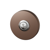 GPF9827.A2.1100 Doorbell round 50x8 mm Bronze blend