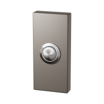 GPF9827.A3.1101 Doorbell rectangular 70x32x10 mm Mocca blend
