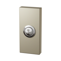 GPF9827.A4.1101 Doorbell rectangular 70x32x10 mm Champagne blend