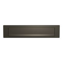 GPF9830.A1 Dark blend letter plate 340x77 mm