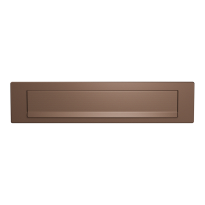 GPF9830.A2 Bronze blend letter plate 340x77 mm