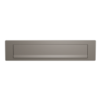 GPF9830.A3 Mocca blend letter plate 340x77 mm