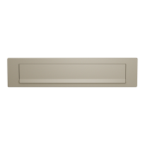 GPF9830.A4 Champagne blend letter plate 340x77 mm