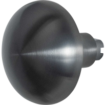 GPF9857.P1 mushroom knob for security plates fixed