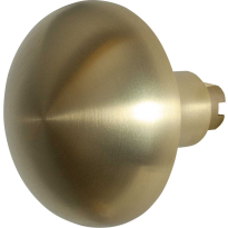 GPF9857.P4 mushroom knob for security plates fixed