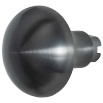 GPF9859.P1 mushroom knob for security plates fixed