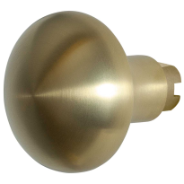 GPF9859.P4 mushroom knob for security plates fixed 
