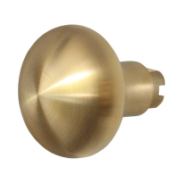 GPF9859.P4 mushroom knob for security plates fixed