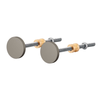 GPF9957.A3EB Mocca blend fastenings for one-sided mounting 