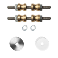 GPF996909DB22 glass door fastenings for double-sided mounting rose 22x2mm