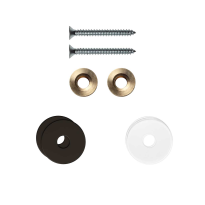 GPF9969A1EB22 fastenings for one-sided mounting Dark blend rose 22x2mm