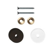 GPF9969A1EB27 fastenings for one-sided mounting Dark blend rose 27x2mm