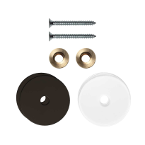 GPF9969A1EB35 fastenings for one-sided mounting Dark blend rose 35x2mm