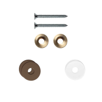 GPF9969A2EB fastenings for one-sided mounting Bronze blend rose