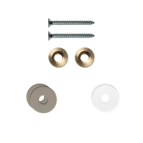 GPF9969A3EB fastenings for one-sided mounting Mocca blend rose