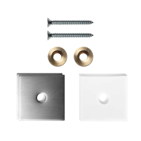 GPF997009EB32 fastenings for one-sided mounting 32x32x2mm
