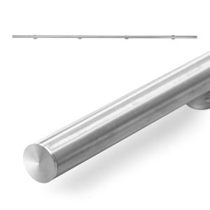 GPF0572.09 schuifdeurrail RVS 200 cm