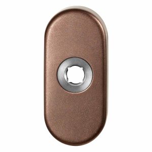GPF1104 Bronze blend ovale rozet 70x32mm