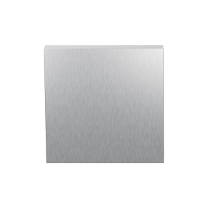 GPF199E blind rose 53x53x6,5 mm satin stainless steel