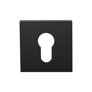 GPF199E cylinder rose 53x53x6,5 mm black
