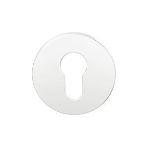 GPF199E cylinder rose 53x6mm white uniform
