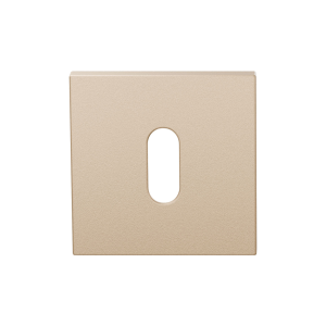 GPF199E keyhole escutcheon 53x53x6,5 mm Sand